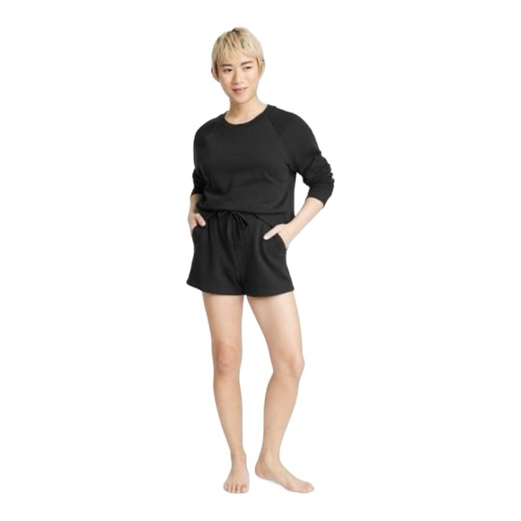 NWT COLSIE Black Fleece Shorts - Picture 7 of 9
